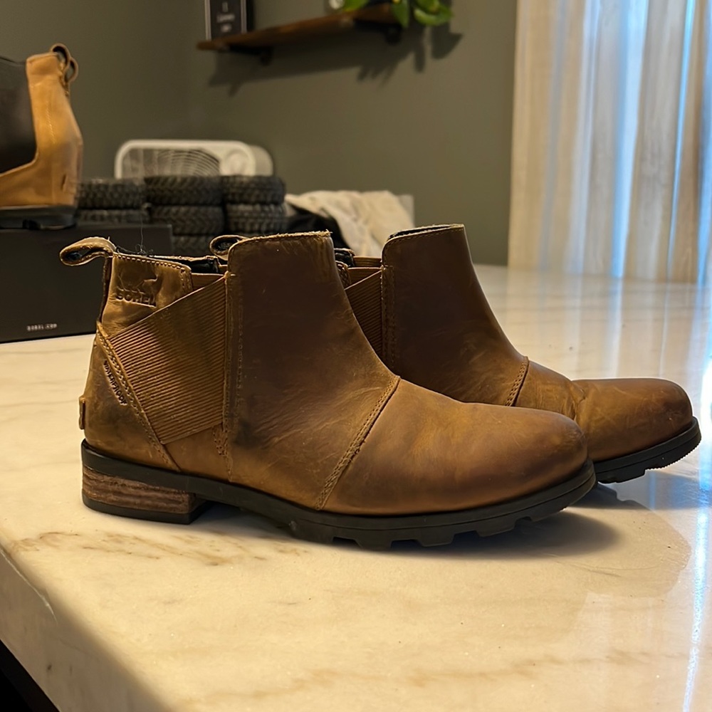 Sorel Emelie Bootie EUC Size 7